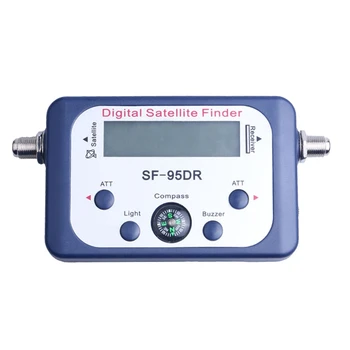1 Sada Digitální Satelitní Finder Digitální SF-95DR Satelitní Nálezce Metr Sat Dekodér Satfinder LCD Displej