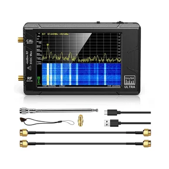 TinySA Ultra Kapesní Spectrum Analyzer, 4.0 Palcový RF Generátor Malé Frekvenci 2-V-1100KHz na 5,3 GHz Signální Generátor