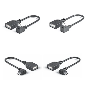 Spolehlivé Micro USB USB2.0 Žena OTG Konektor Kabel Adaptéru Line pro Tablety