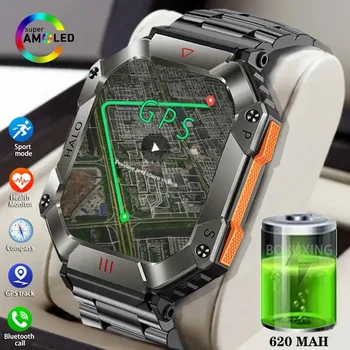 Nové Vojenské GPS Tracker, Chytré Hodinky Pro Xiaomi Android Ftiness Hodinky IP68 Vodotěsné 650mAh Baterie Bluetooth Chytré Hodinky Muži